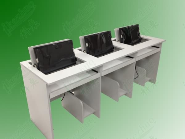翻轉(zhuǎn)電腦桌，學(xué)校電腦桌，學(xué)生電腦桌